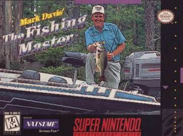 Mark Davis Fishing Master Super Nintendo SNES Game For Sale DKOldies